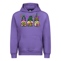Tulip mardi gras gnomes Urban Hoodie - OliviaCreatesArt