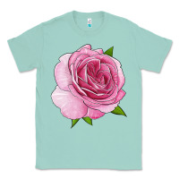 Seafoam all dressed up rose Classic Tee - LillyAllenDesigns