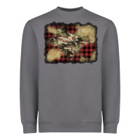 Storm buffalo plaid christmas camouflage glitter background Heavyweight Sweatshirt - Jasminsmagicworld