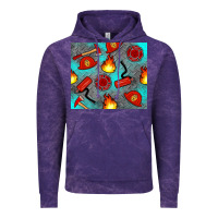 Cloud Purple firefighter equipment Vintage Hoodie - Artiststas