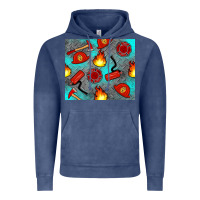 Vintage Denim firefighter equipment Vintage Hoodie - Artiststas