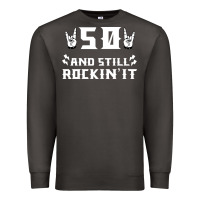 Smoke 50 birthday rock whitw Premium Sweatshirt - Bettercallsaul