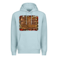 Blue Mist christmas background Premium Hoodie - JahusDesignShop