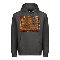 Charcoal Heather christmas background Premium Hoodie - JahusDesignShop
