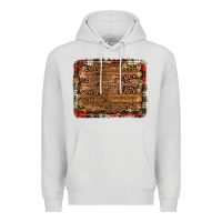 Dove Grey christmas background Premium Hoodie - JahusDesignShop