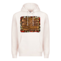 Pale Pink christmas background Premium Hoodie - JahusDesignShop