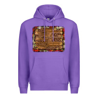 Purple christmas background Premium Hoodie - JahusDesignShop
