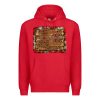 Red christmas background Premium Hoodie - JahusDesignShop