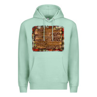 Seafoam christmas background Premium Hoodie - JahusDesignShop