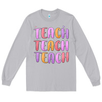 Moon Dust teach teach varsity Long Sleeve Tee - MaliasSmallBusiness