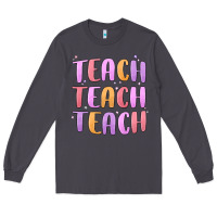 Smoke teach teach varsity Long Sleeve Tee - MaliasSmallBusiness