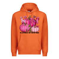 Carrot In October We Wear Pink with Pumpkin Premium Hoodie - texasbilliewilder