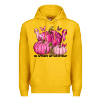 Lemon In October We Wear Pink with Pumpkin Premium Hoodie - texasbilliewilder