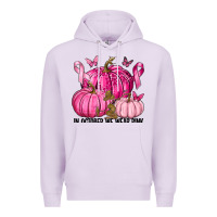Lilac In October We Wear Pink with Pumpkin Premium Hoodie - texasbilliewilder