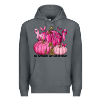 Rock In October We Wear Pink with Pumpkin Premium Hoodie - texasbilliewilder