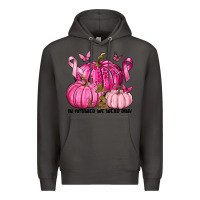 Smoke In October We Wear Pink with Pumpkin Premium Hoodie - texasbilliewilder
