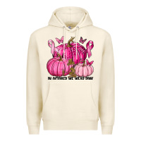 Tofu In October We Wear Pink with Pumpkin Premium Hoodie - texasbilliewilder