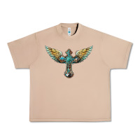 Burro western cross wings Urban Heavy Tee - BarkalooDesign