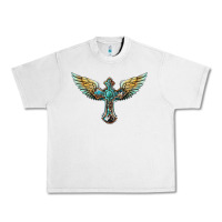 Lunar Rock western cross wings Urban Heavy Tee - BarkalooDesign