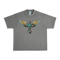 Tornado western cross wings Urban Heavy Tee - BarkalooDesign