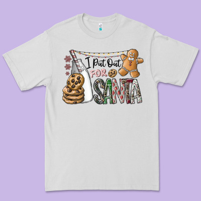 I Put Out For Santa Premium Tee Designed By Cowhidedigitalart