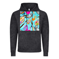Vintage Arctic find art class seamless pattern Vintage Hoodie - BundleAndBundleShop