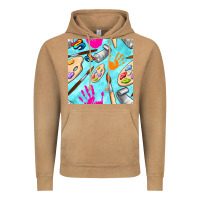 Vintage Camel find art class seamless pattern Vintage Hoodie - BundleAndBundleShop