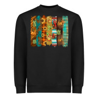 Black thanksgiving brushstroke Heavyweight Sweatshirt - BarkalooDesign