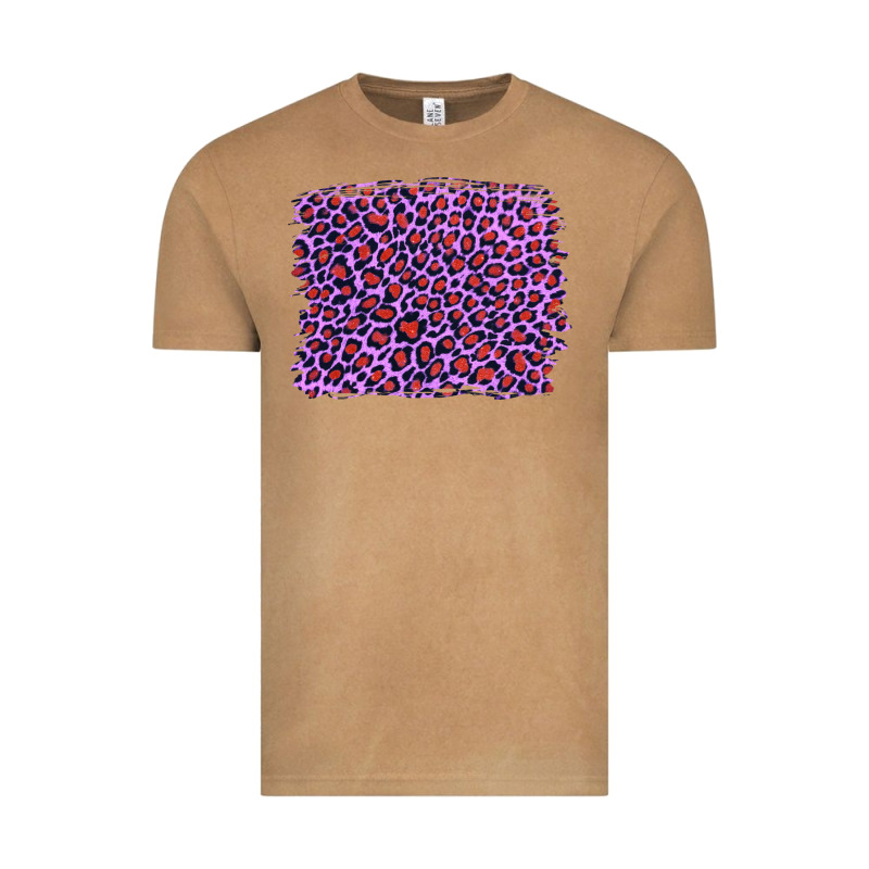 Lilac Leopard With Red Glitter Vintage Tee by Artiststas | Teevron