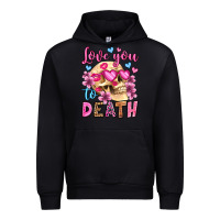Black love you to death olivia Urban Hoodie - OliviaCreatesArt