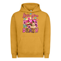Pigment Peanut Butter love you to death olivia Urban Hoodie - OliviaCreatesArt