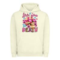 Pigment Pistachio love you to death olivia Urban Hoodie - OliviaCreatesArt