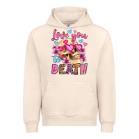 Sandshell love you to death olivia Urban Hoodie - OliviaCreatesArt