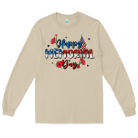 Mushroom happy memorial day Long Sleeve Tee - MaliasSmallBusiness