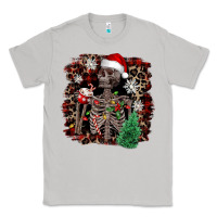 Moon Dust Skeleton with coffee cup Christmas Classic Tee - NancyCooperArtShop