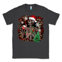 Smoke Skeleton with coffee cup Christmas Classic Tee - NancyCooperArtShop