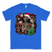 True Royal Skeleton with coffee cup Christmas Classic Tee - NancyCooperArtShop
