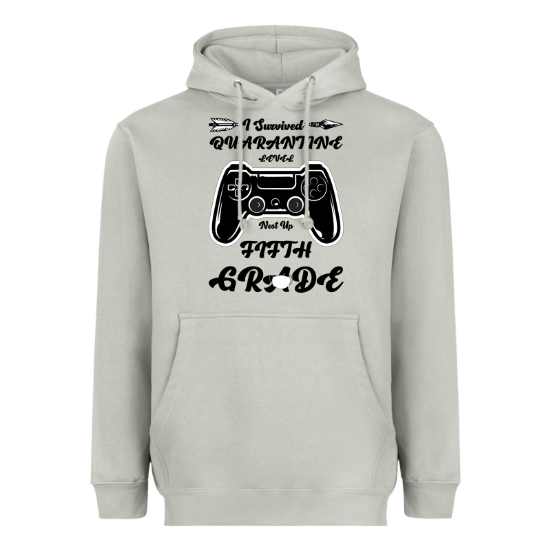 I Survived Quarantine Level Next Fifth Grade Heavyweight Hoodie by Bettercallsaul | Teevron