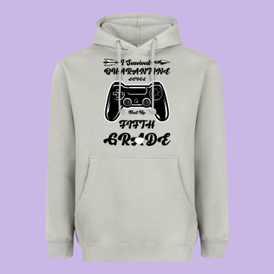 I Survived Quarantine Level Next Fifth Grade Heavyweight Hoodie Designed By Bettercallsaul