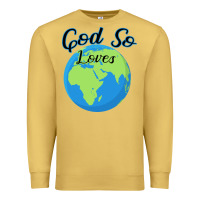 Antique Gold God So Loves Premium Sweatshirt - Bettercallsaul