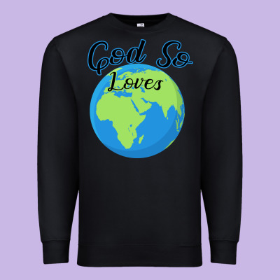 God So Loves Premium Sweatshirt Designed By Bettercallsaul