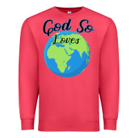 Cardinal God So Loves Premium Sweatshirt - Bettercallsaul