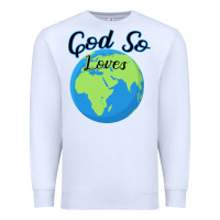 White God So Loves Premium Sweatshirt - Bettercallsaul