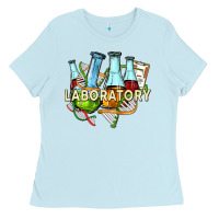 Baby Blue laboratory Ladies Tee - texasbilliewilder