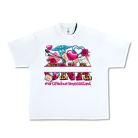 White valentines day cna certified nursing assistant Urban Heavy Tee - AdoDesignShop