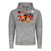 Cloud Rock fire truck gnomes Vintage Hoodie - Artiststas