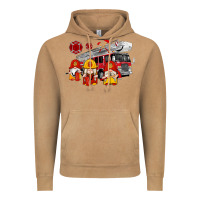 Vintage Camel fire truck gnomes Vintage Hoodie - Artiststas