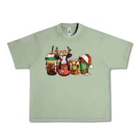 Oil Green christmas baby calf coffee cups Urban Heavy Tee - Jasminsmagicworld