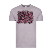 Vintage Zinc pink leopard with pink glitter Vintage Tee - Artiststas