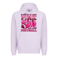 Lilac In October We Wear Pink Watch Football Premium Hoodie - texasbilliewilder